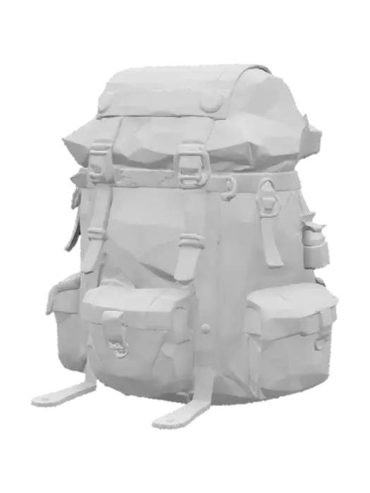 3D model for Geometric Adventure Pack, #game figure#