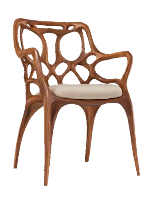 Ethereal Seat - Contemporary 的 AI 生成 3D 模型