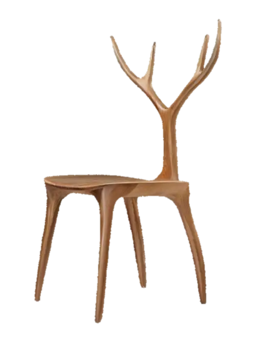 Antler Elegance - Stag 3D model, vytvořený pomocí AI