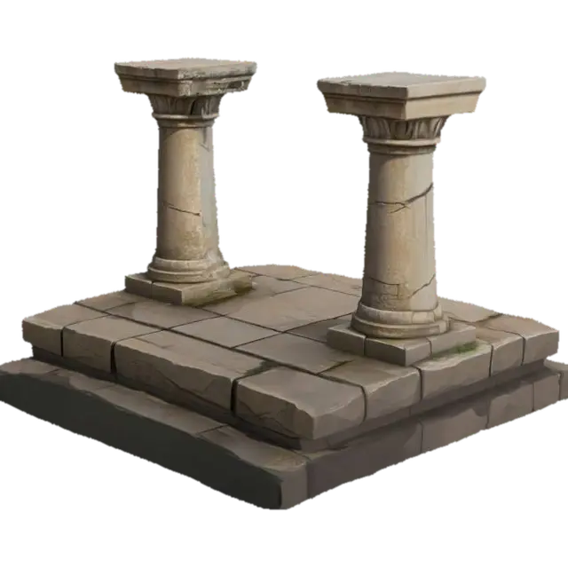 3D model for Ancient Platform