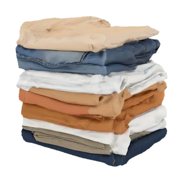 Folded Clothes Stack - Household 3D model, AI generated