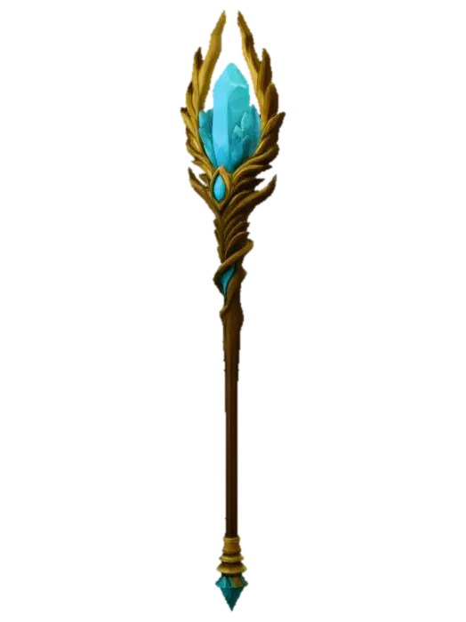3D model for Crystal Staff