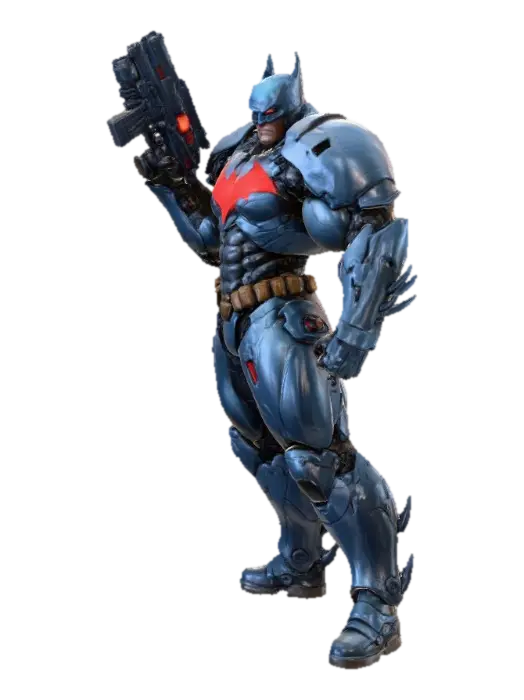 Batman - Armored Vigilante 3D model, vytvořený pomocí AI