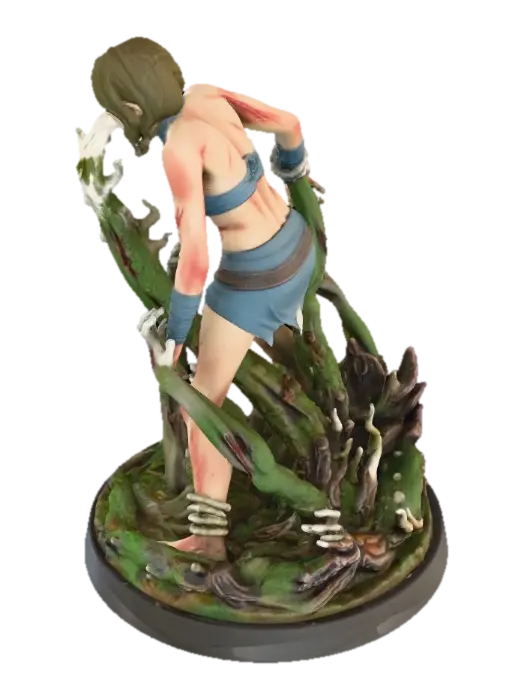 Undead Entanglement - Zombicide 3D model, vytvořený pomocí AI