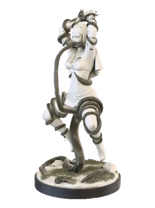 Bound by Vines - Zombicide 3D model, vytvořený pomocí AI