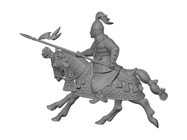 3D model for Charge of the Armored Knight