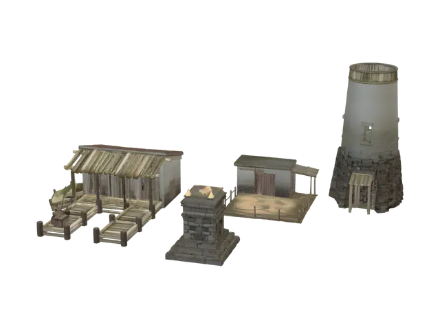 3D model for Meadow Watchtower