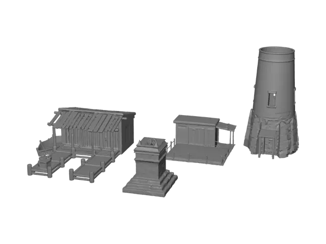 3D model for Meadow Watchtower
