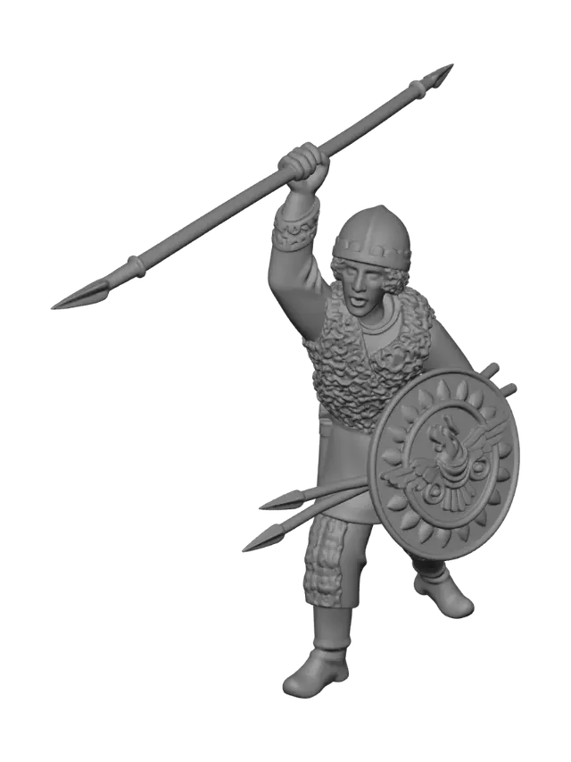 3D model for Sunshield Warrior