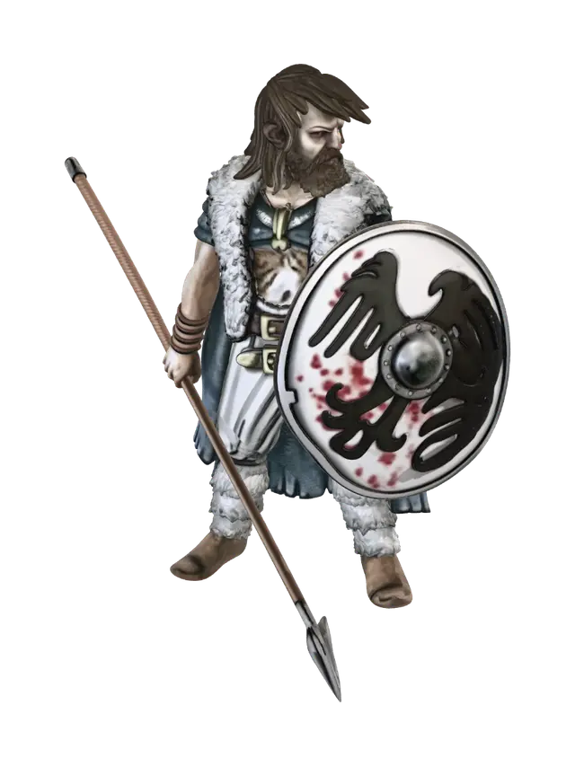 3D model for Dragon Shield Spearman