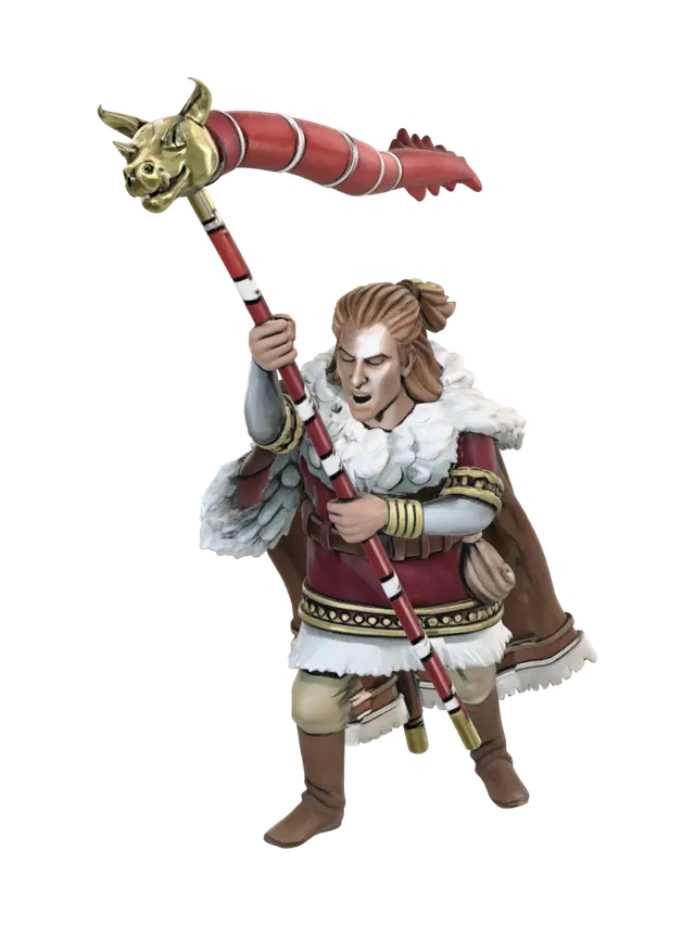 3D model for Dragon Banner Bearer