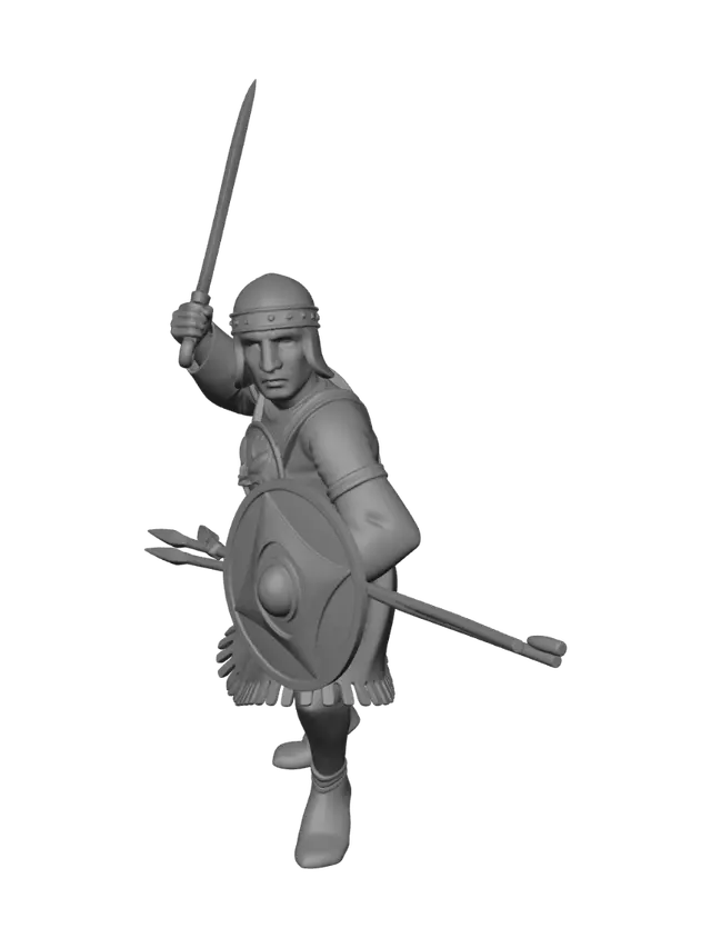 3D model for Lion-Emblem Gladiator