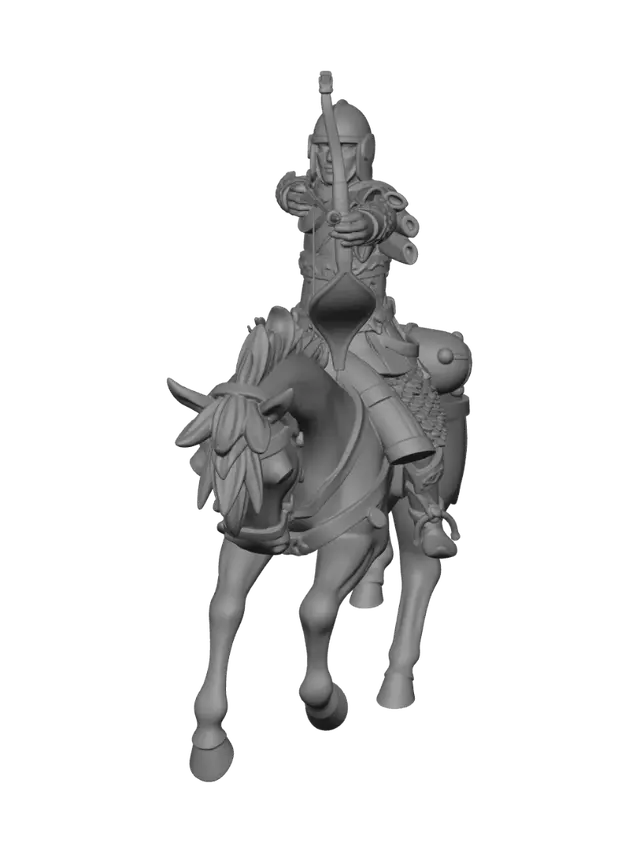 3D model for The Mounted Archer