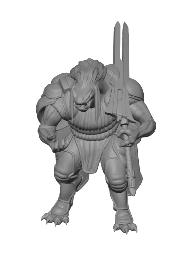 3D model for Male Raag Captain Dozar