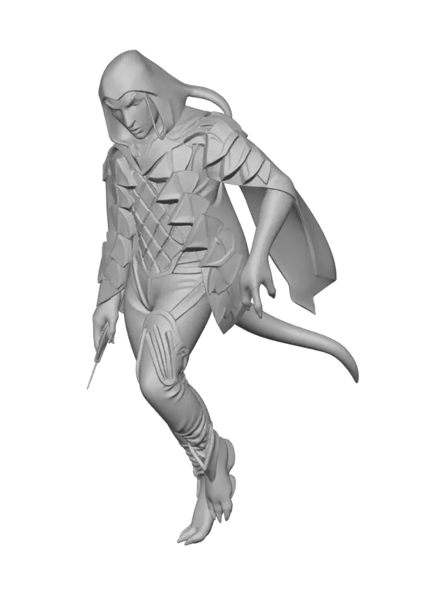 3D model for Male Izkal Farmer