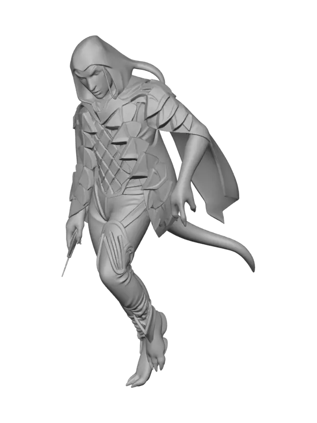 3D model for Male Izkal Farmer