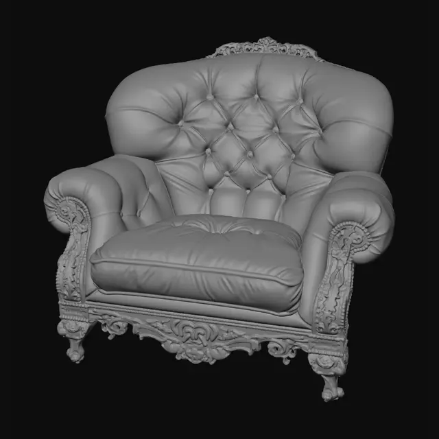3D model for The Velvet Throne