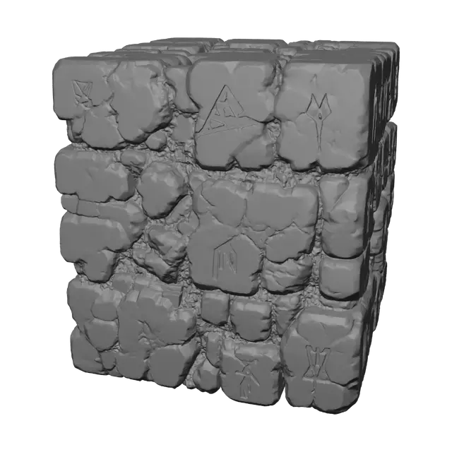 3D model for Runic Stone Cube