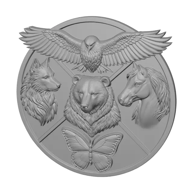 3D model for Circle of Beasts