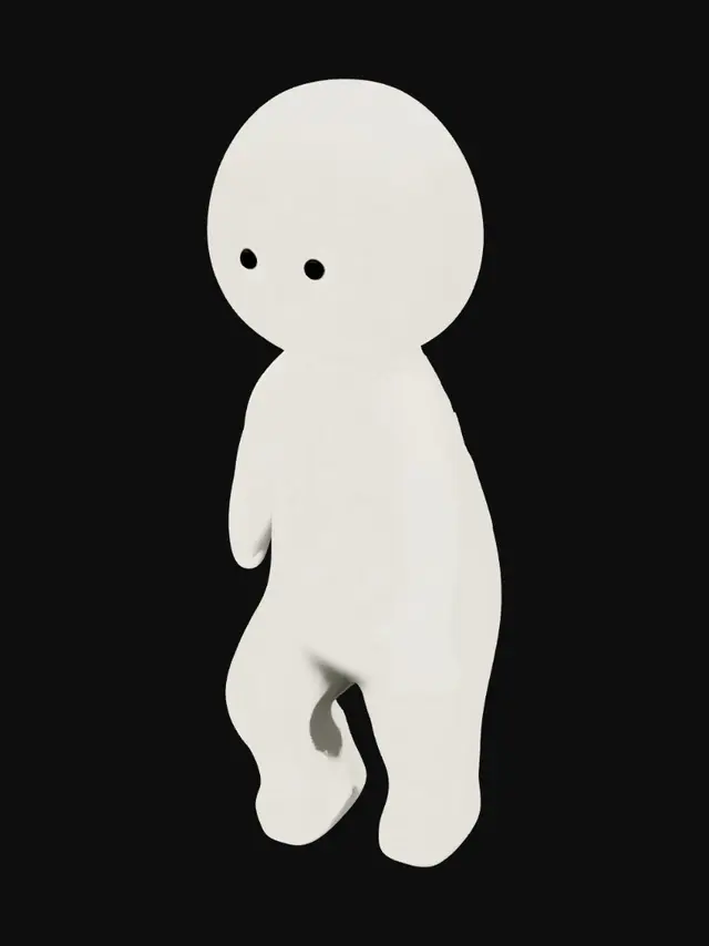 3D model for Character Model Reference Sheet