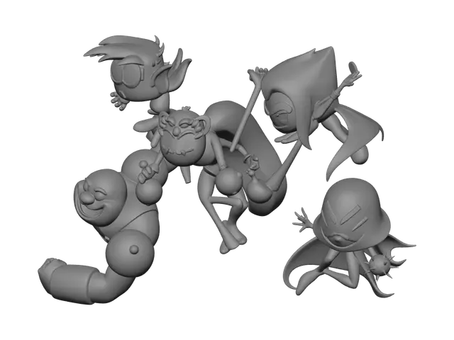 3D model for Teentitans