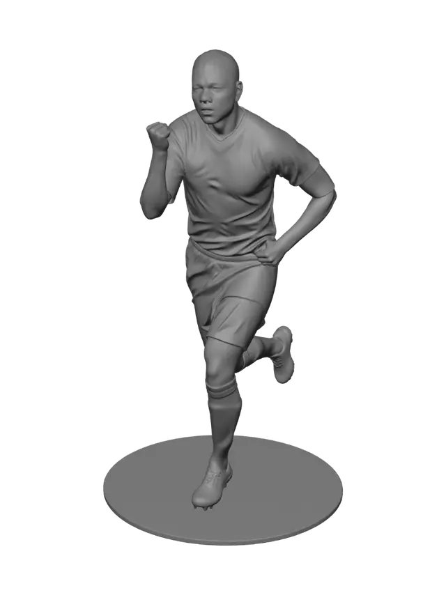 3D model for Striped Yellow Forward