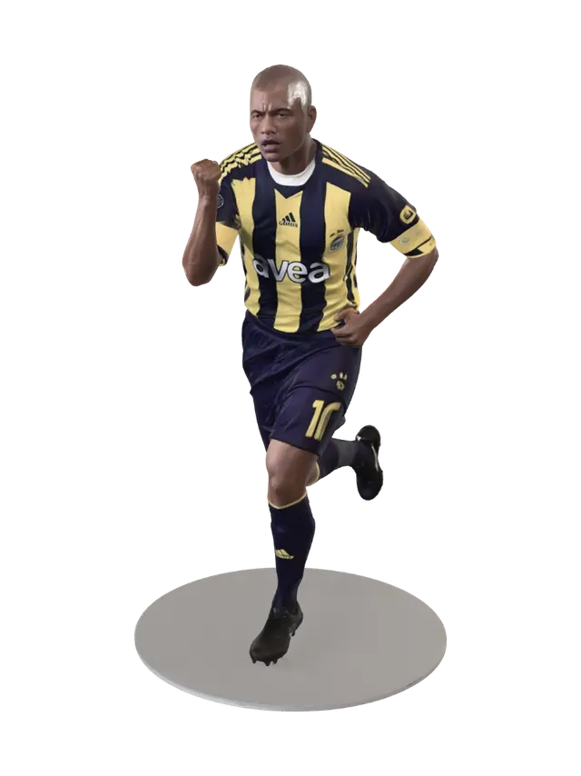 3D model for Striped Yellow Forward