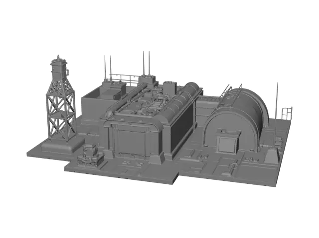 3D model for Satellite Ground Station