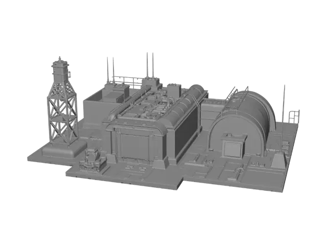 3D model for Satellite Ground Station