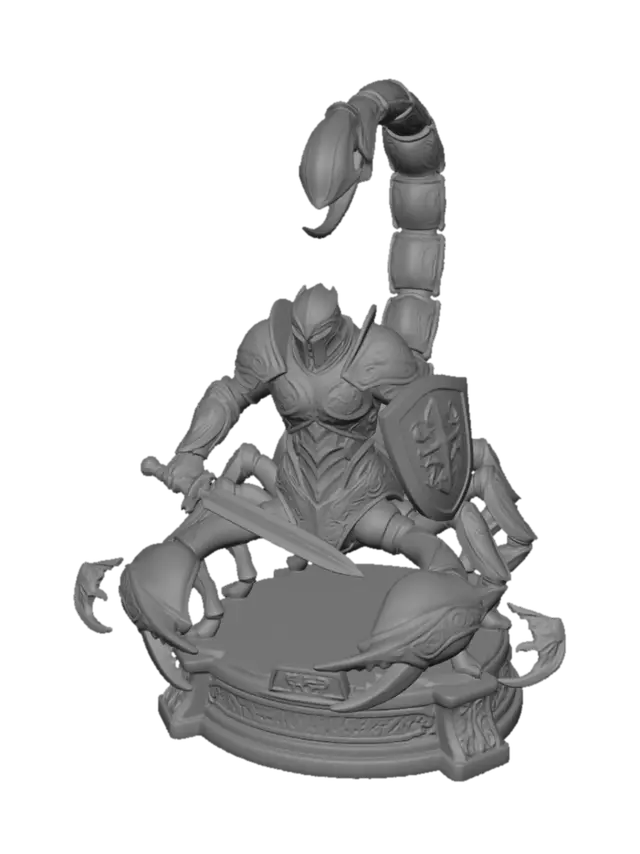 3D model for Scorpion Knight
