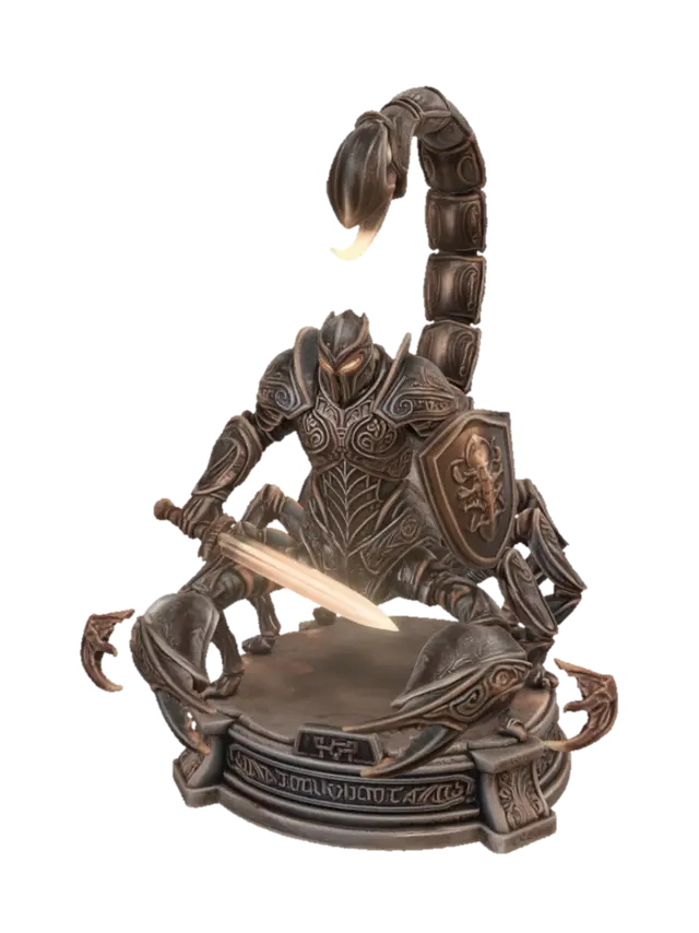 3D model for Scorpion Knight