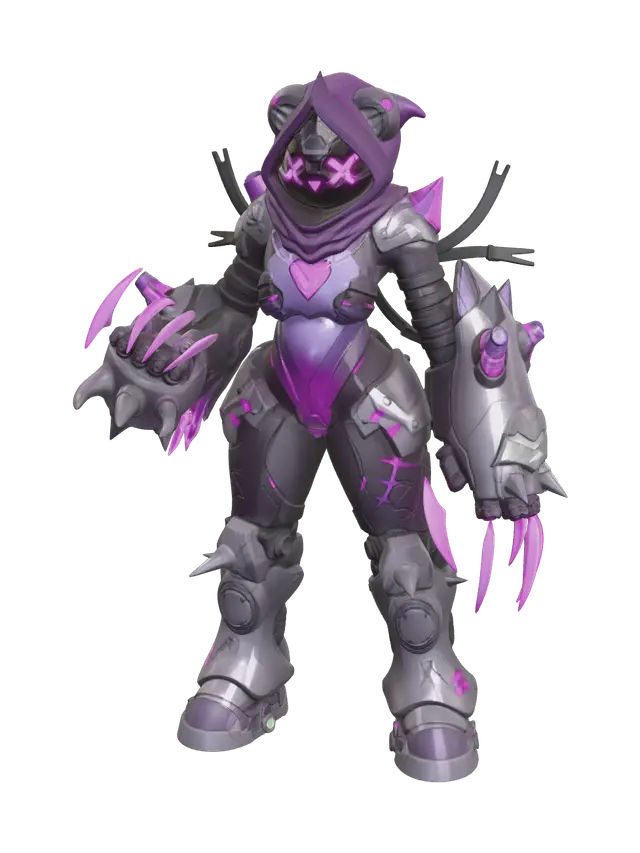 3D model for Weathered Mecha Team Leader