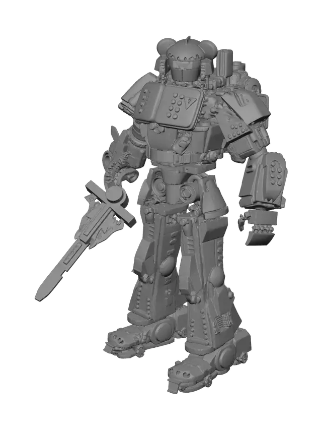 3D model for Realistic Mecha Team Leader