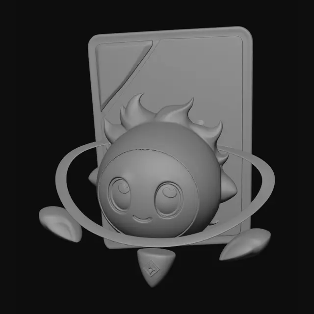 3D model for Neon Ember Orb