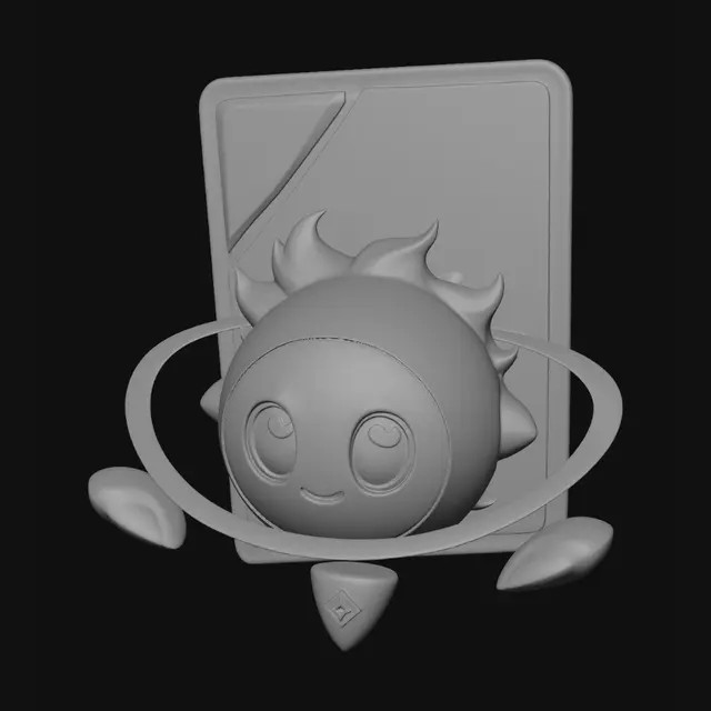 3D model for Neon Ember Orb