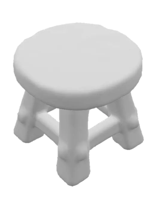3D model for stool