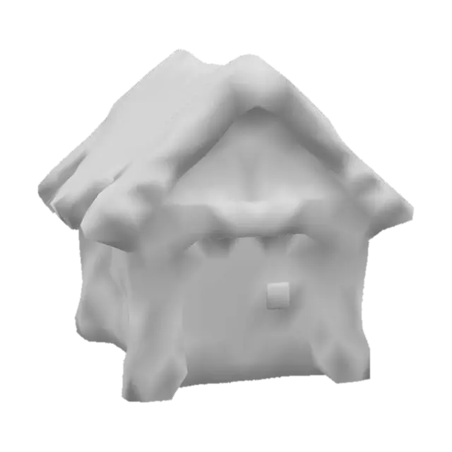 3D model for hut
