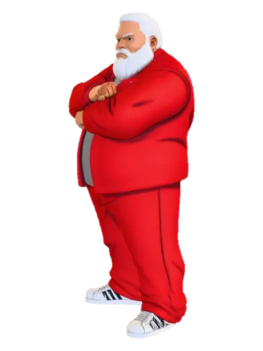 Toma como referencia la foto. Convierte a la persona en un personaje estilo anime .… - Homie 3D model, vytvořený pomocí AI