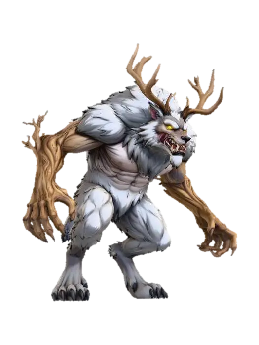 #Christmas2025#, Toma como refrencia la foto. Conviertelo en un personaje de anime.… - Krampus 3D model, vytvořený pomocí AI