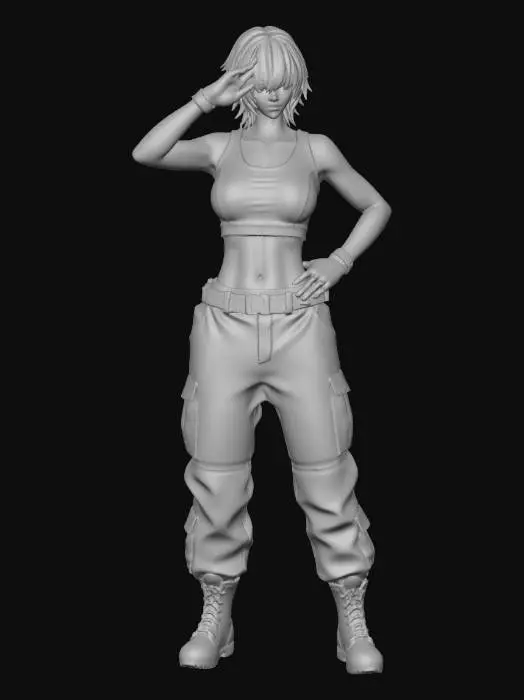 3D model for mona