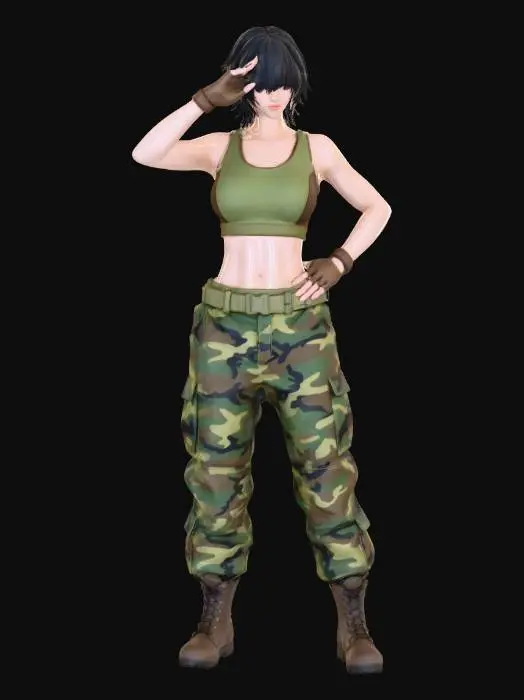 3D model for mona