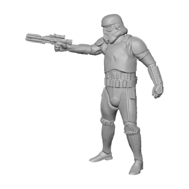 3D model for Stormtrooper Stance