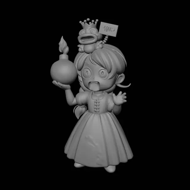3D model for Princess Panic