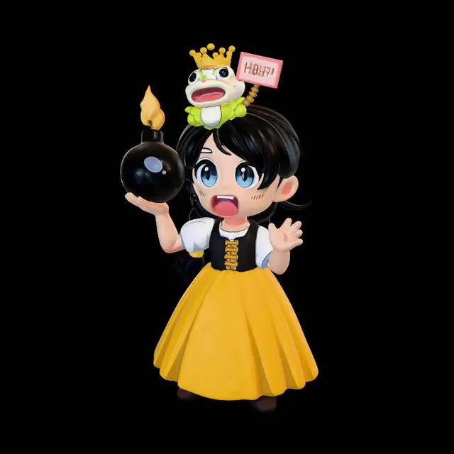 3D model for Princess Panic