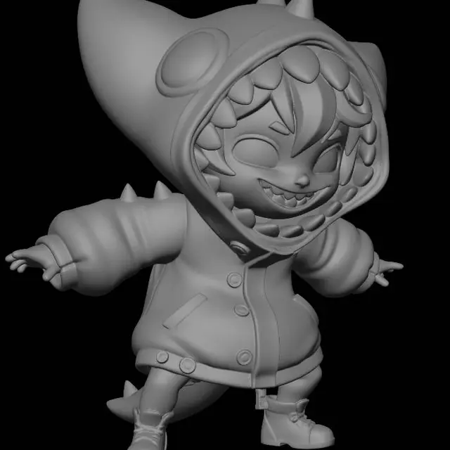 3D model for respeta la imagen ponto en otra pose