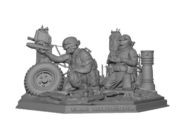 3D model for Rubble and Rifles