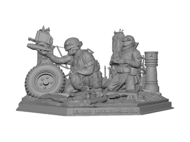 3D model for Rubble and Rifles