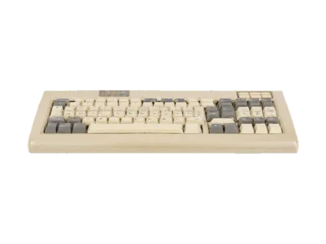 Classic Keyboard Design 3D model, vytvořený pomocí AI