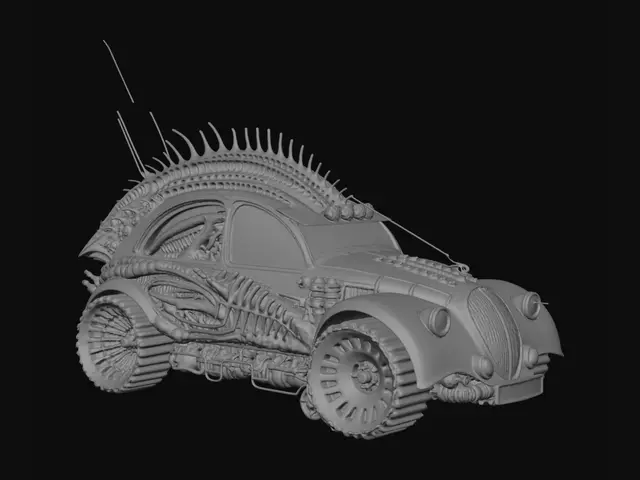 3D model for Crimson Moon Engine