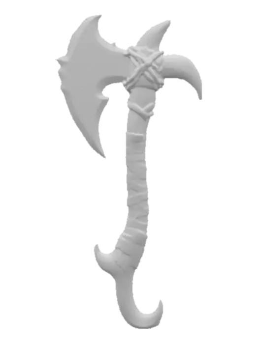 3D model for Ancient Battleaxe